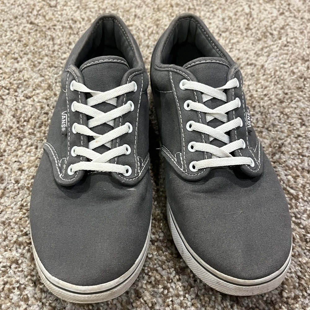 Vans, grey, women’s 9